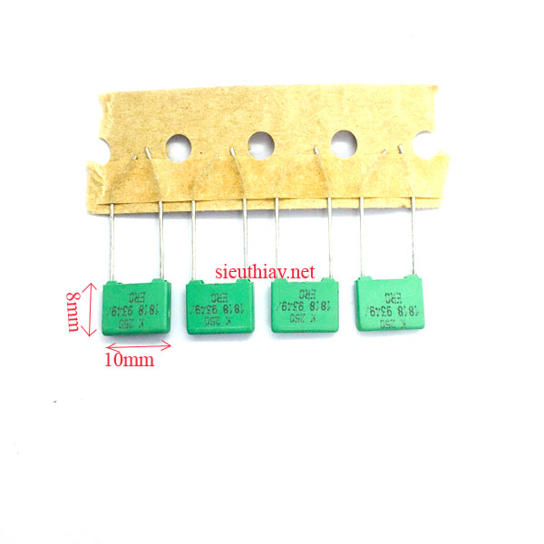 Tụ Ero 6800pf 400v (6800pf/400v; 6.8nf (ero178)