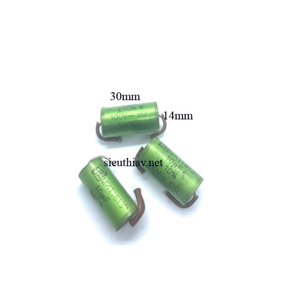 Tụ Ero MKT1813 10uF 100V tháo máy (10uf100v) (Ero88)