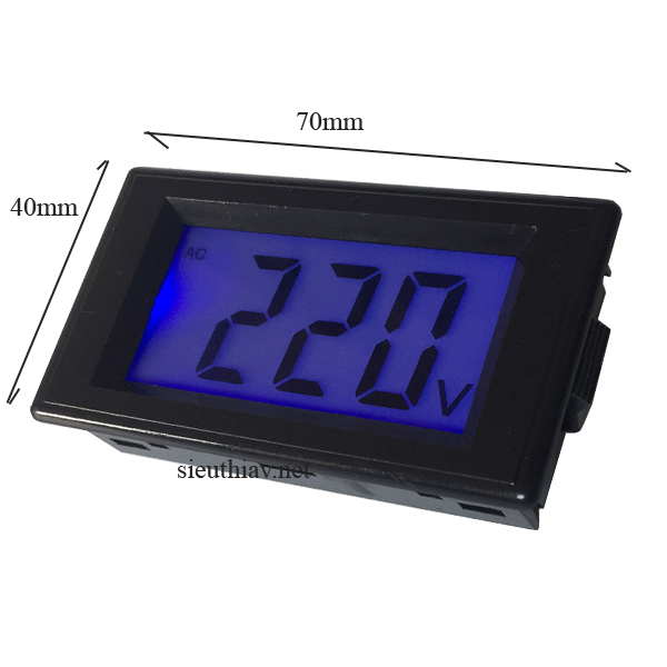 Đồng hồ hiển thị Vol 80A 500V (PK376)