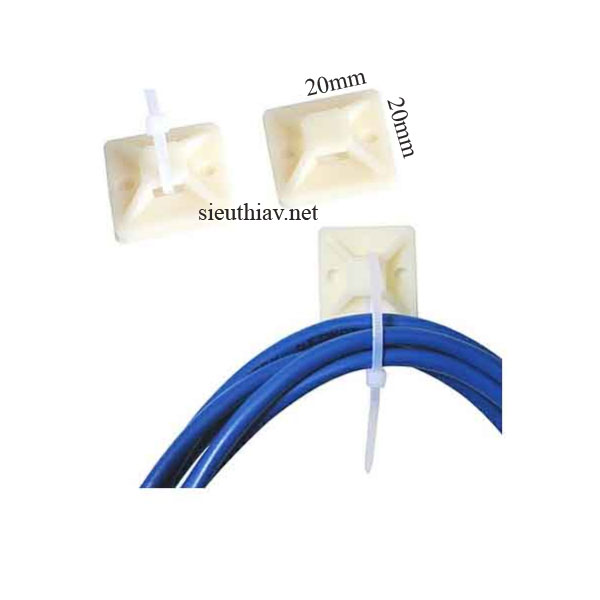 Nhựa cài dây 20x20mm (PK350)