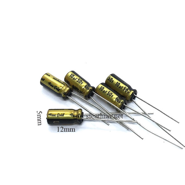 Tụ Nichicon FG 10uF 50V (10uf50v)(N14)