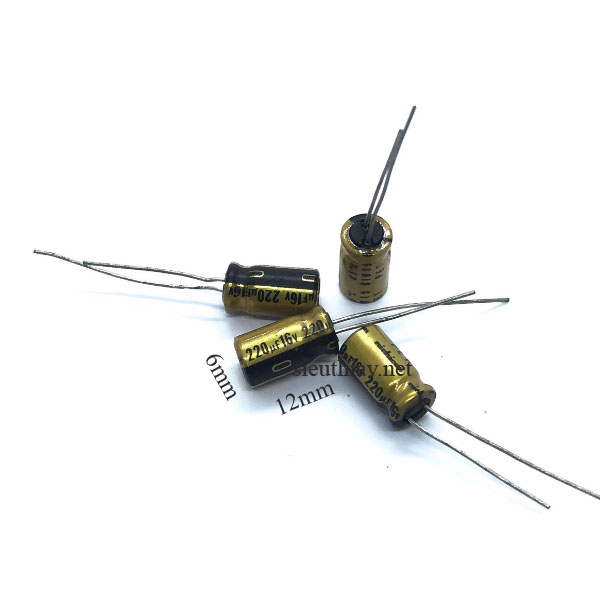 Tụ Nichicon FW 220uF 16V (220uf16v) (N128)