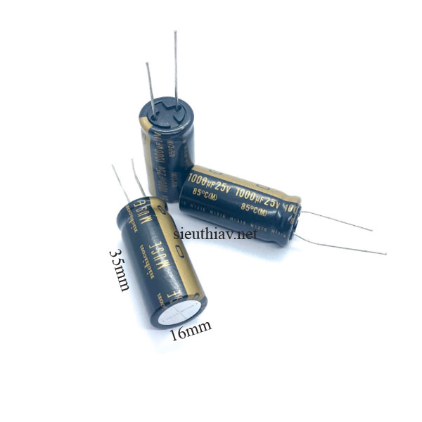 Tụ Nichicon MUSE KZ 1000uF 25V (1000uf25v) (N04)
