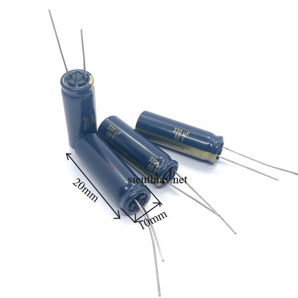 Tụ Panasonic FC 330uF 50V (pana92) (330uf50v)