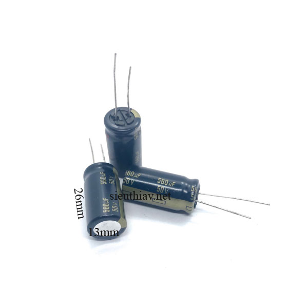 Tụ Panasonic FC 560uF 50V (pana70) (560uf50v)