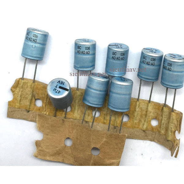 Tụ Philips BC 47uF 16V (47uf16v) (P28)