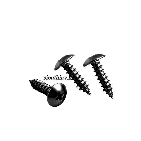 Vít bắt gỗ M3x16mm đen (PK982)