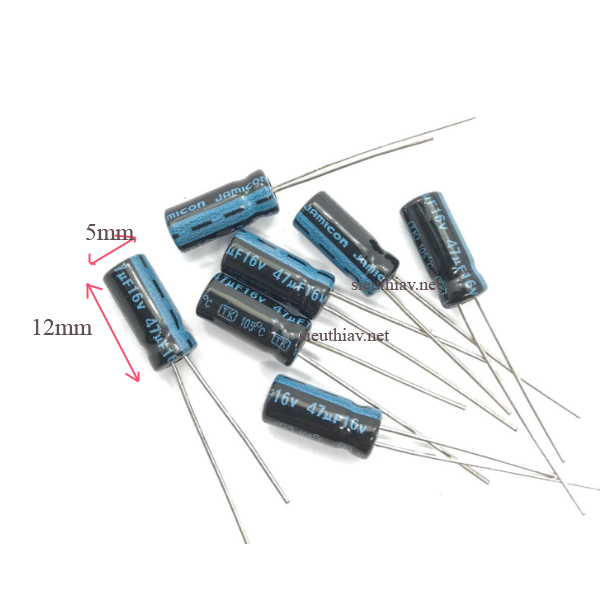 Tụ Jamicon 47uF 16V (47uf16v) (Tu178)