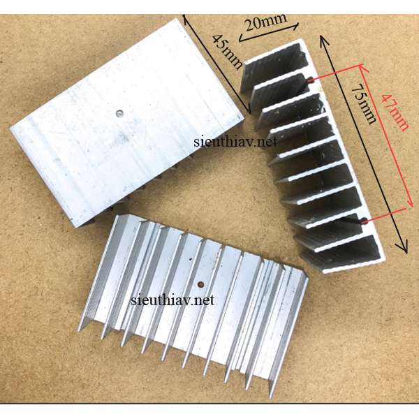 Tản nhiệt 75x45x20mm (TN40)