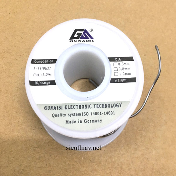 Thiếc hàn Gunaisi 1mm (PK302)