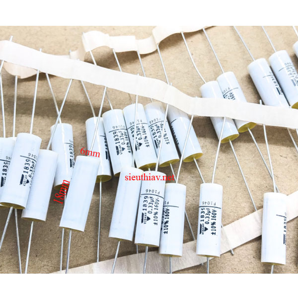 Tụ Vishay 1839 0.33uF 160V (0.33uf160v) (Vishay18)