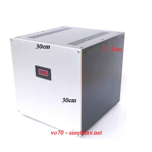 Vỏ biến áp cách ly 30x30x31.1cm (vo70)
